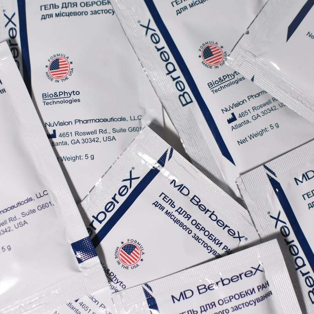 BerbereX® Гель для обробки ран 5г